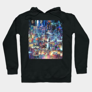 City Lights Glitch Mix Hoodie